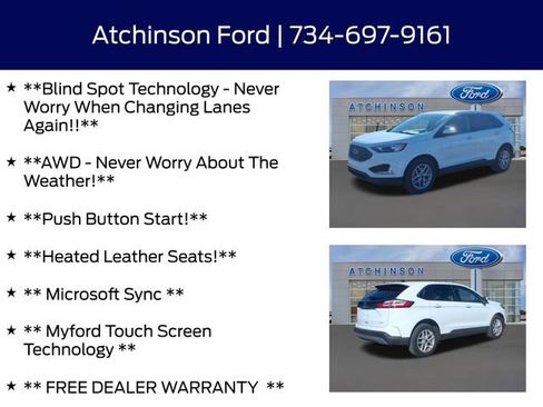 Certified 2023 Ford Edge SEL w/ Convenience Package AWD/4WD image 9