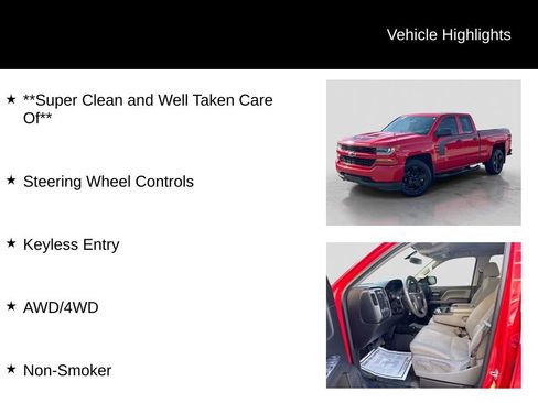 Used 2017 Chevrolet Silverado 1500 Custom w/ Rally 1 Edition AWD/4WD image 6