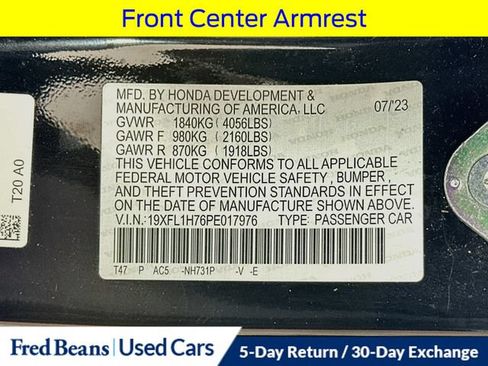 Used 2023 Honda Civic EX-L image 35