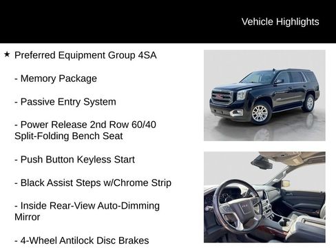 Used 2020 GMC Yukon SLT w/ HD Trailering Package AWD/4WD image 6