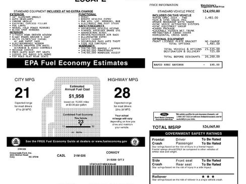 Used 2011 Ford Escape XLT w/ 202A Rapid Spec Order Code FWD image 6