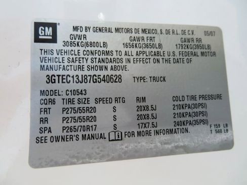 Used 2007 GMC Sierra 1500 SLE w/ Texas Edition RWD image 27