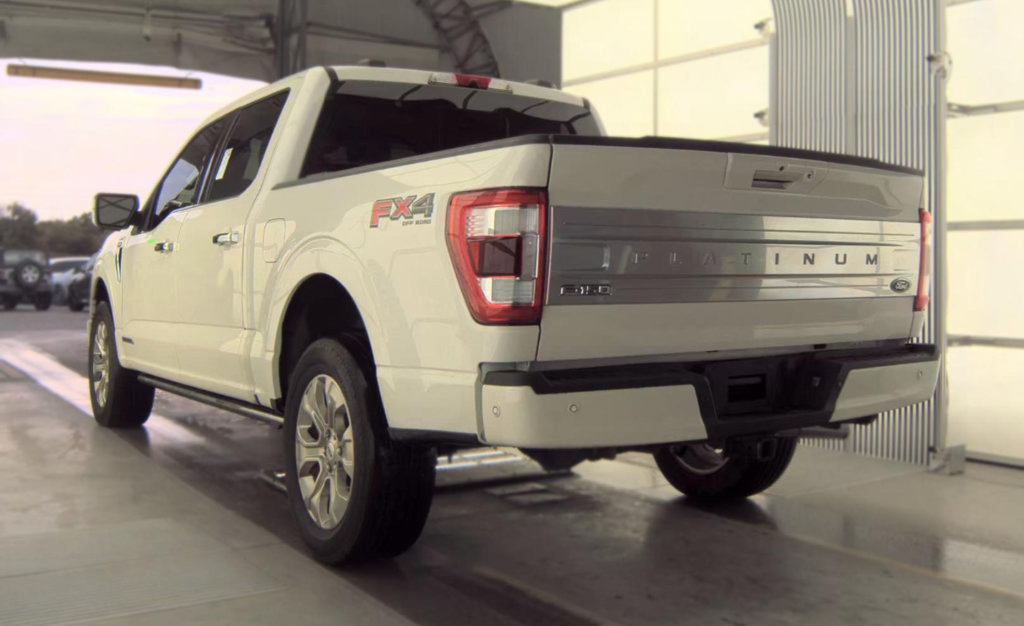 Used 2021 Ford F150 Platinum w/ Equipment Group 701A High AWD/4WD image 4