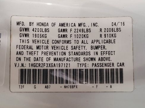 Used 2016 Honda Accord LX image 33