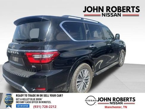 Used 2022 Nissan Armada SL w/ Captain's Chairs Package RWD image 6