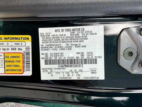 Used 2019 Ford Mustang Bullitt image 33