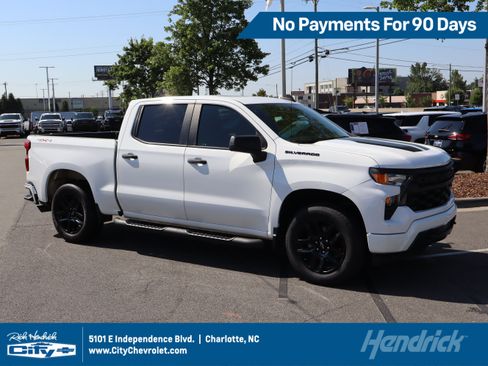 Used 2022 Chevrolet Silverado 1500 Custom w/ Rally Edition AWD/4WD image 1