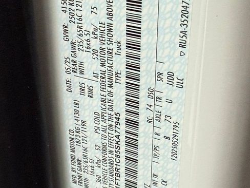 New 2025 Ford Transit 250 Base w/ Load Area Protection Package image 35