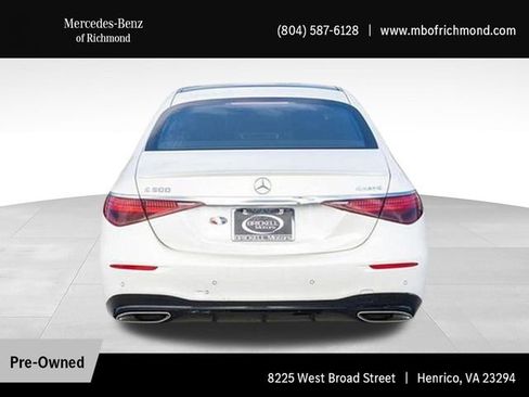 Used 2022 Mercedes-Benz S 500 4MATIC w/ AMG Line Package image 3
