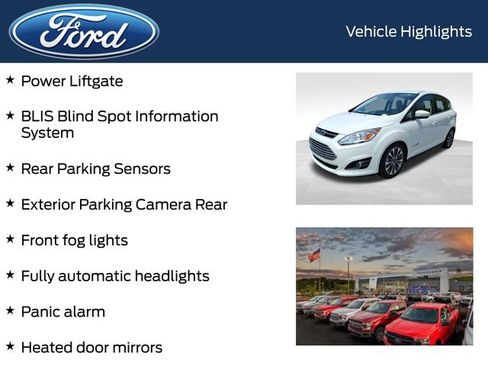 Used 2018 Ford C-MAX Titanium w/ Equipment Group 301A FWD image 8
