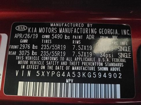 Used 2019 Kia Sorento S image 33