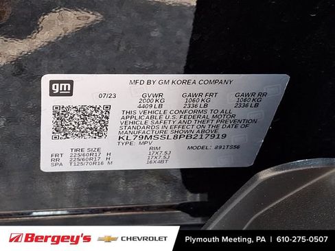 Certified 2023 Chevrolet TrailBlazer ACTIV w/ Sun and Liftgate Package AWD/4WD image 31