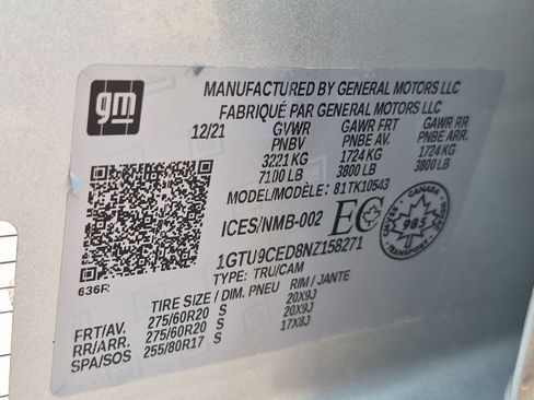 Certified 2022 GMC Sierra 1500 Elevation AWD/4WD image 34