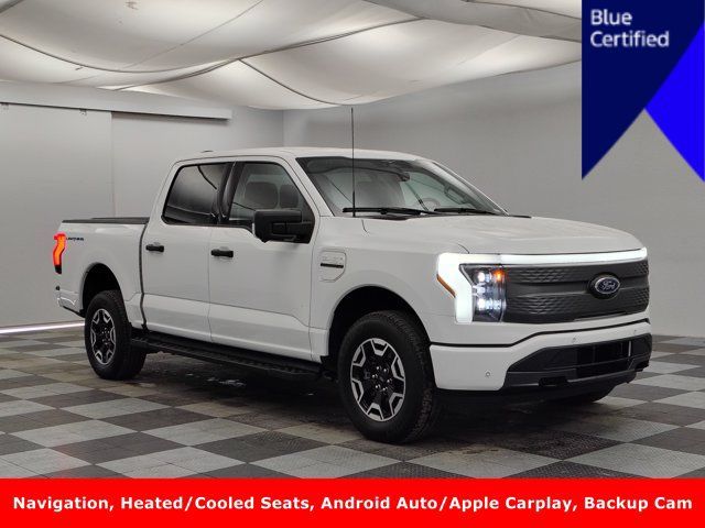 Certified 2023 Ford F150 Lightning XLT w/ Tow Technology Package AWD/4WD image 1