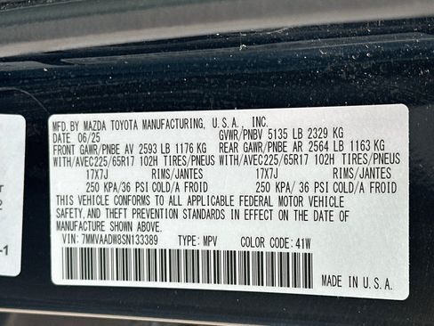 Used 2025 MAZDA CX-50 AWD 2.5 Hybrid w/ Premium Pkg image 12