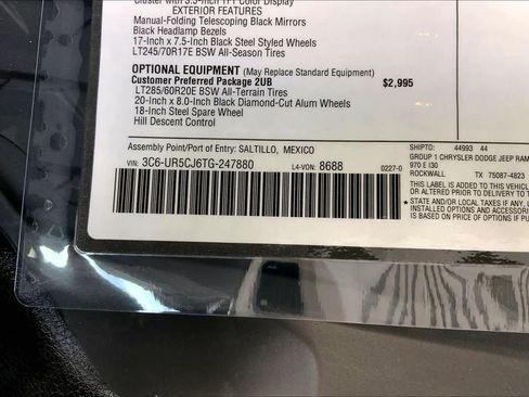 New 2026 RAM 2500 Tradesman image 19