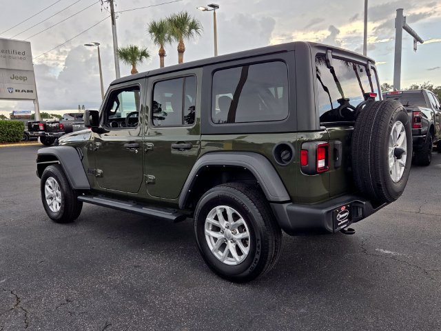 Certified 2023 Jeep Wrangler Unlimited Sport AWD/4WD image 5