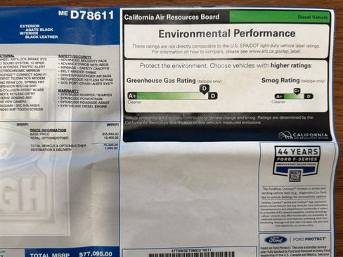 Used 2021 Ford F350 Lariat w/ Lariat Ultimate Package image 81