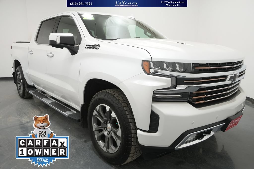 Used 2021 Chevrolet Silverado 1500 High Country w/ LPO, Dark Essentials Package AWD/4WD image 1