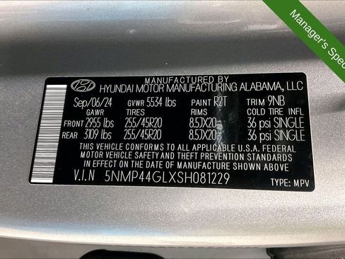Used 2025 Hyundai Santa Fe Limited FWD image 42