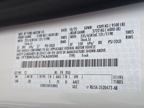 New 2026 Ford Transit 350 148 High Roof Extended AWD image 31