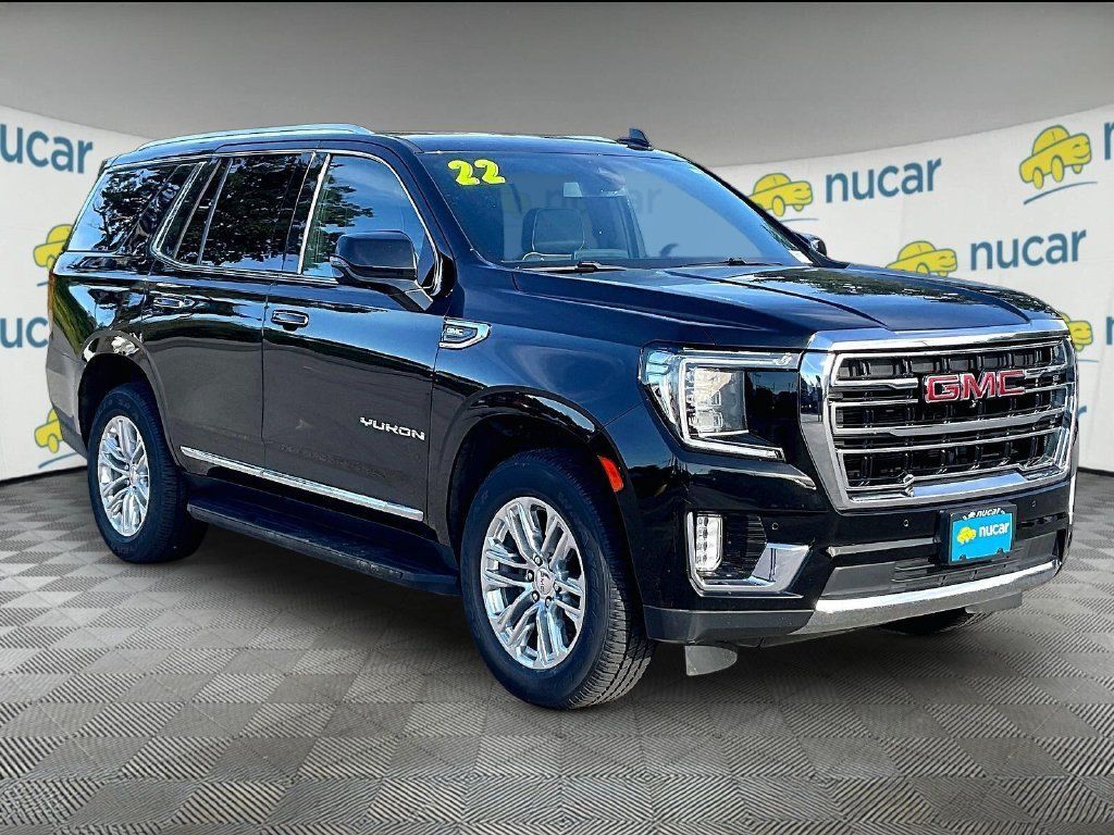 Used 2022 GMC Yukon SLT w/ SLT Premium Package AWD/4WD image 1
