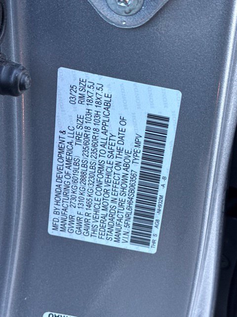 Used 2025 Honda Odyssey EX-L image 15