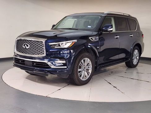 Used 2020 INFINITI QX80 Luxe w/ Proassist Package RWD image 1