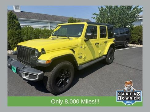 Used 2022 Jeep Wrangler Unlimited Sahara w/ Dual Top Group AWD/4WD image 1