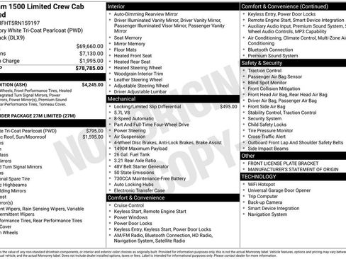 Used 2024 RAM 1500 Limited w/ Night Edition AWD/4WD image 6