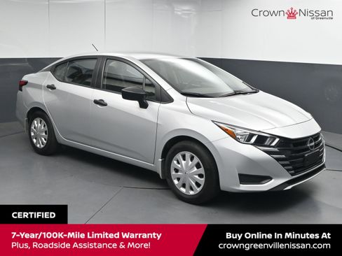 Certified 2024 Nissan Versa S w/ Trunk Package image 1
