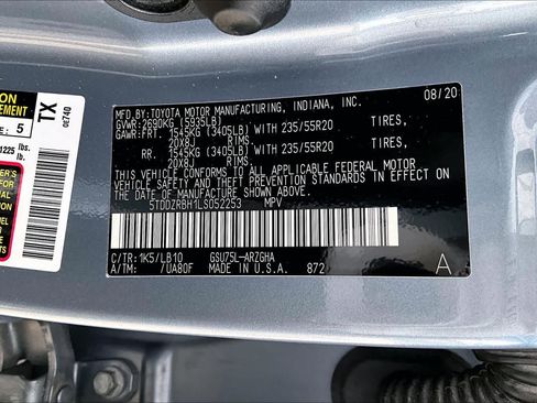 Used 2020 Toyota Highlander Limited AWD/4WD image 35
