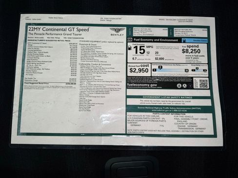 Used 2022 Bentley Continental GT Speed image 36