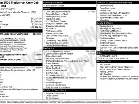 New 2026 RAM 2500 Tradesman image 26