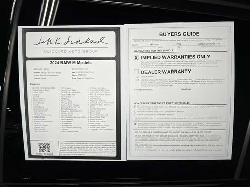 Used 2024 BMW X4 M AWD/4WD image 46