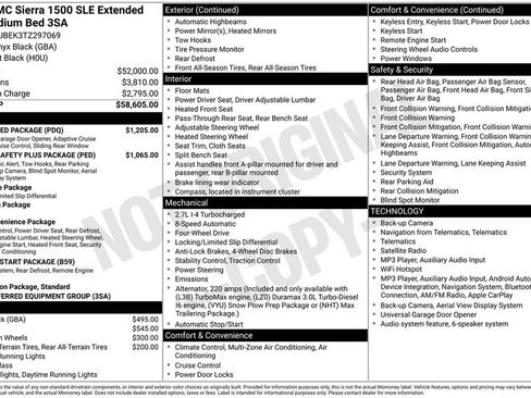 New 2026 GMC Sierra 1500 SLE w/ Preferred Package AWD/4WD image 19