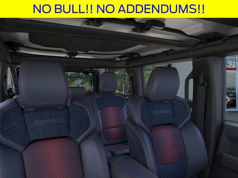 New 2025 Ford Bronco Raptor w/ Interior Carbon Fiber Pack image 13