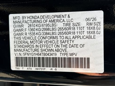 Used 2026 Honda Pilot TrailSport image 18