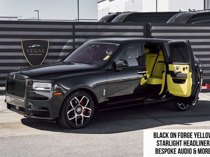 Used 2022 Rolls-Royce Cullinan Black Badge w/ Dark Exterior Package