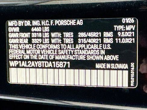 New 2026 Porsche Cayenne S AWD/4WD image 26