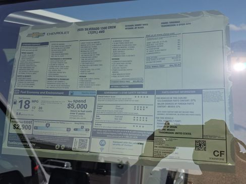 New 2025 Chevrolet Silverado 1500 LT image 15