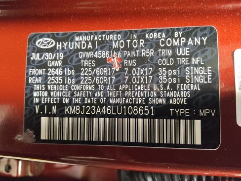 Used 2020 Hyundai Tucson SE FWD image 33