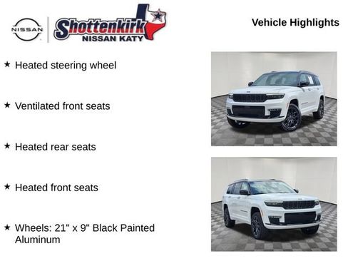 Used 2025 Jeep Grand Cherokee L Summit w/ Obsidian Package AWD/4WD image 19