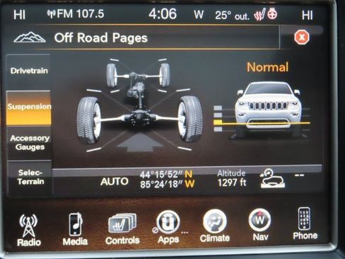 Used 2017 Jeep Grand Cherokee Overland w/ Jeep Active Safety Group image 39