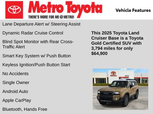 Certified 2025 Toyota Land Cruiser image 11
