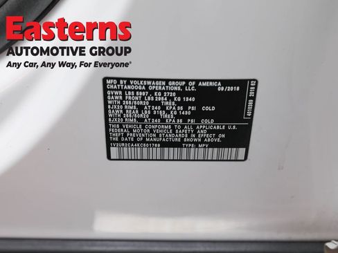 Used 2019 Volkswagen Atlas SE w/ Towing Package image 35