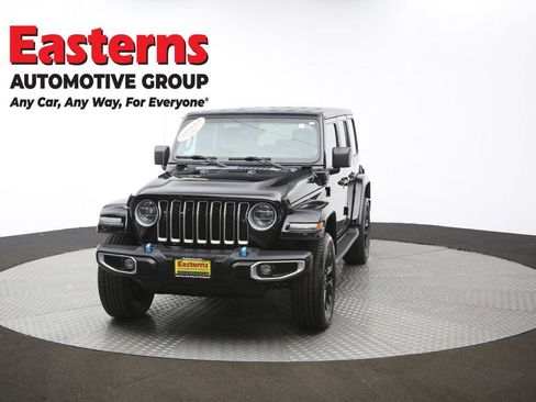 Used 2022 Jeep Wrangler Unlimited Sahara 4xe w/ Cold Weather Group image 56