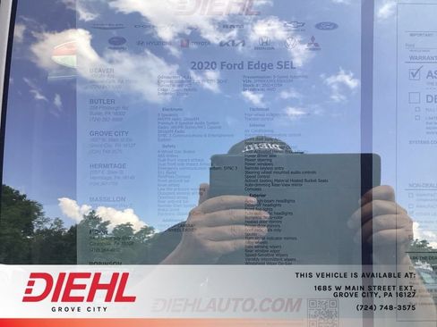 Used 2020 Ford Edge SEL w/ Convenience Package AWD/4WD image 16