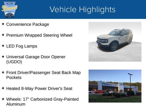 Used 2025 Ford Bronco Sport Big Bend w/ Convenience Package AWD/4WD image 5