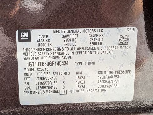 Used 2016 GMC Sierra 2500 SLT w/ Duramax Plus Package image 35